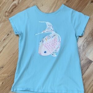 Tea Collection Short Sleeve Fish Tee